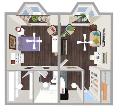 Floor Plans - King Place